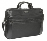 Kenneth Cole Reaction R-Tech EZ-Scan Laptop Notebook Computer Briefcase - Black