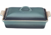 Le Creuset Heritage Stoneware 12 x 9 Covered Stoneware Rectangular Dish, Fennel