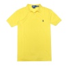 Polo Ralph Lauren Men's Custom Fit Mesh Shirt-Bright Lemon-Large