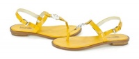 MICHAEL Michael Kors Sondra Sandal (Marigold, 9.5)