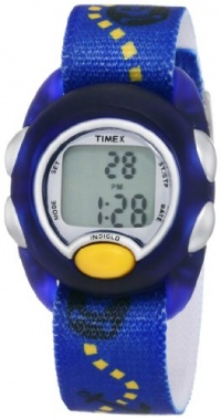 Timex Kids' T7B889 Digital Pirates Elastic Fabric Strap Watch