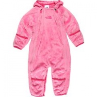 The North Face Girls 3-12 Months Buttery Bunting (3-6 Months, Ruffle Pink)