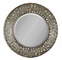 Alita Champagne Decorative Wall Mirror