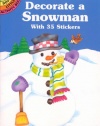 Decorate a Snowman With 35 Stickers