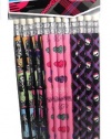 12 Monster High Pencils Party Favors