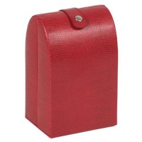 Wolf Designs 281004 Heritage Red Folding Travel Case Jewelry-Box