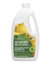 Seventh Generation Automatic Dishwasher Gel, Lemon Scent, 42-Ounce Bottles, Pack of 6, Packaging May Vary