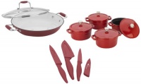 Fagor America Michelle B. Fiesta 8-Piece Set, Red