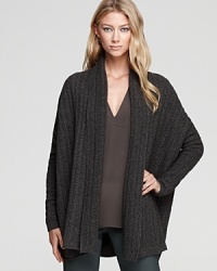 Made from a lush wool blend for a cozy fall style you'll live in, this warmly-knit structured Vince sweater flaunts a lofty scarf neck you may tie or let hang loose.