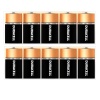 Duracell Coppertop D Batteries 10 Count