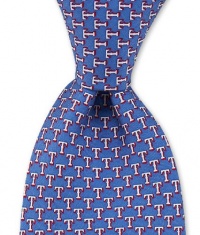 Vineyard Vines MLB Texas Rangers Boys Youth Tie