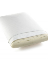 Providing just the right amount of firm support for side sleepers, the Charter Club Latex pillow offers a new solution for a comfortable night's rest. Features a removable 200-thread count cotton cover for an added layer of softness.