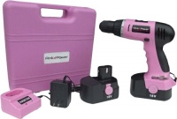 Pink Power PP182 18V Cordless Drill Kit for Women