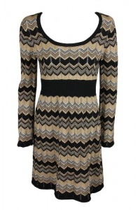 INC International Concepts Womens Petite Zig Zag Dress