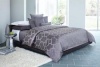 Hotel Collection Gridwork 4 Piece Comforter / Duvet Cover Set King Size