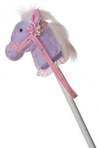 Aurora Plush 37 Lavendar Fantasy Stick Pony with Sound