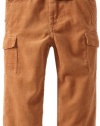 Kitestrings Boys 2-7 Toddler Corduroy Cargo Pocket Pant, Butterscotch, 2T