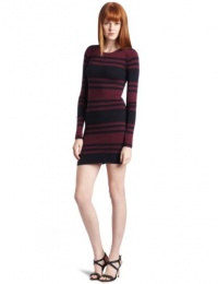 French Connection Women's Jag Stripe Long Sleeve Dress