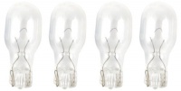 Moonrays 95527 Wedge Base Light Bulbs, 4 Pack, Clear, 11-Watt