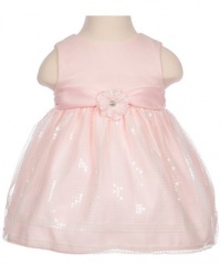 Princess Faith Ever Subtle Dress with Diaper Cover (Sizes 0M - 9M) - pink, 3 - 6 months