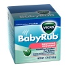 Vicks Babyrub Soothing Ointment 1.76 Oz,  50 g (Pack of 6)