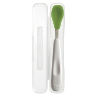 OXO Tot On-the-Go Feeding Spoon, Green