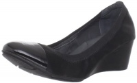 Calvin Klein Women's Prizma Satin/Patent Slip-On Fashion Sneaker