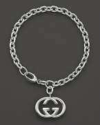 From the Silver Britt collection, Gucci's signature Britt bracelet. Designed by Gucci.