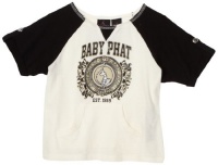 Baby Phat - Kids Girls 7-16 Athletic Tee, Cream, X-Large