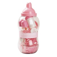 Elegant Baby Bottle Bank Pink