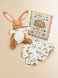 Make your little one feel extra-special with this classic bedtime story that comes with coordinating cotton pajamas.Written by Sam McBratney Illustrated by Anita Jeram Hardcover Cotton Machine wash Made in USA