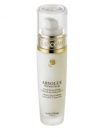 Repair. Intense Moisture. Clarity. Lancome Laboratories sets the new standard in skincare to fight visible effects of age and hormonal changes. Absolute Premium Bx SPF 15 Lotion revolutionizes skin replenishment by combining two advanced discoveries in one lightweight lotion.