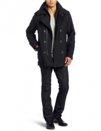 Levi's Men's Wool Melton Fashion Peacoat