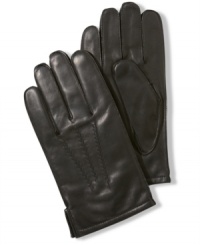 True luxury means never having to sacrifice comfort for the sake of style. Case in point: These dress gloves from Isotoner, crafted in supple leather with vented palms designed for driving, and lined with the softest possible cashmere blend.