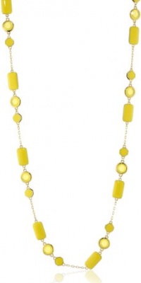 Kate Spade New York Pop Palette Yellow Scatter Necklace