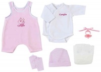 Corolle Fashions 14-Inch Pink Layette Set