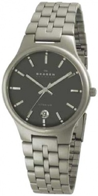 Skagen Men's 105LTX Titanium Grey Dial Watch