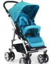 Bumbleride Flyer Reversible Handle Stroller with 7 Wheels, Aqua