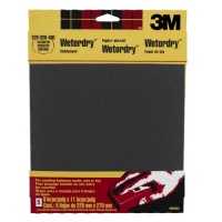 3M Wetordry Sandpaper, 9-Inch by 11-Inch, Assorted Grit, 5-Sheet