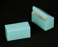 Dress My Cupcake Double Standard Tiffany Blue Cupcake Box and Holder (Without Window), Set of 100 - Holder, Box, Carrier, Display