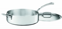 Cuisinart FCT33-28H French Classic Tri-Ply Stainless 5-1/2-Quart Saute Pan with Helper Handle and Cover