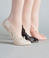 Cushioned Sole Lace Foot Liners