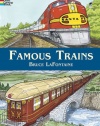 Famous Trains (Dover History Coloring Book)