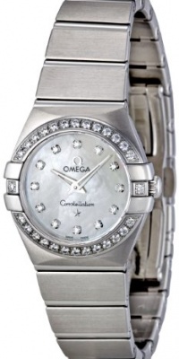 Omega Men's 123.15.24.60.55.001 Mother-Of-Pearl Dial Constellation Watch