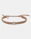 Michael Kors Light Brown Safari Glam Leather Bracelet MKJ1648