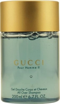 Gucci Pour Homme Ii by Gucci for Men. All Over Shampoo 6.8-Ounces