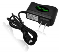 CrazyOnDigital Wall Charger AC Adapter fits Amazon Kindle Fire Tablet (Black)