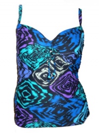 Coco Reef Womens REgular-Plus Size Tankini Swimsuit Top, Separates C D DD 32-38