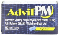 Advil PM,  Coated Caplets, 120-Count