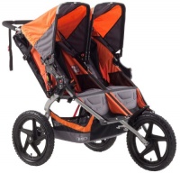 BOB Sport Utility Duallie Stroller, Orange